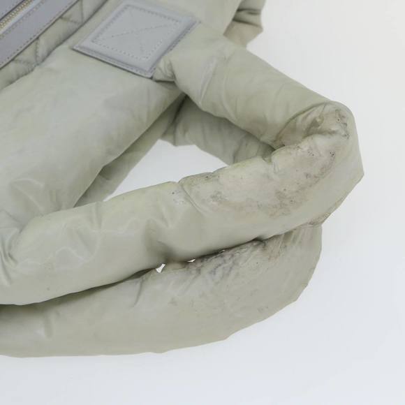 CHANEL Cococoon Hand Bag Nylon Gray CC Auth bs9551 - Picture 7 of 16